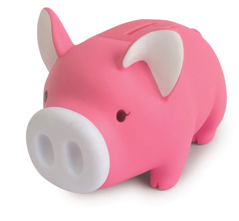 《luft》Piggy 造型有聲存錢筒(小粉紅豬)